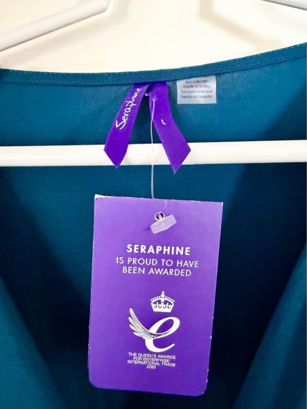 NWT Seraphine maternity dress size L - Picture 5 of 5